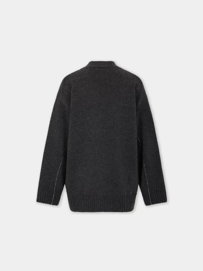 Strickjacke aus Wolle und Kaschmir