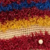 Tragetasche aus Raffia mit Riemen