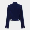 Truckerjacke aus Samt