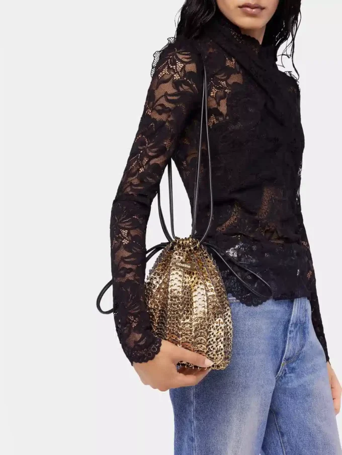 Wendbare Flip-Tasche aus Leder