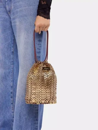 Wendbare Flip-Tasche aus Leder