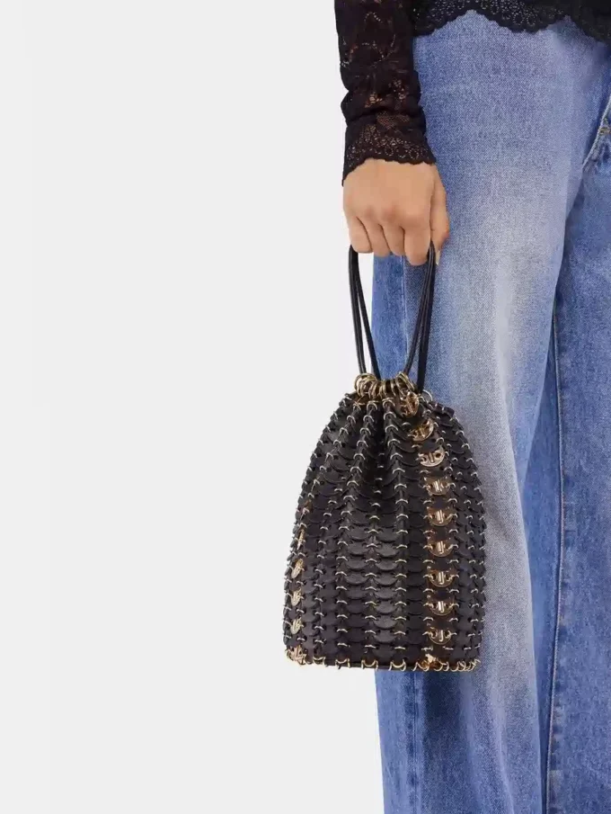 Wendbare Flip-Tasche aus Leder