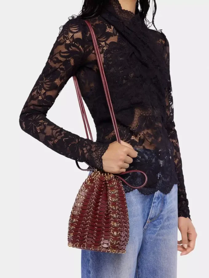 Wendbare Flip-Tasche aus Leder
