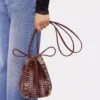 Wendbare Flip-Tasche aus Leder