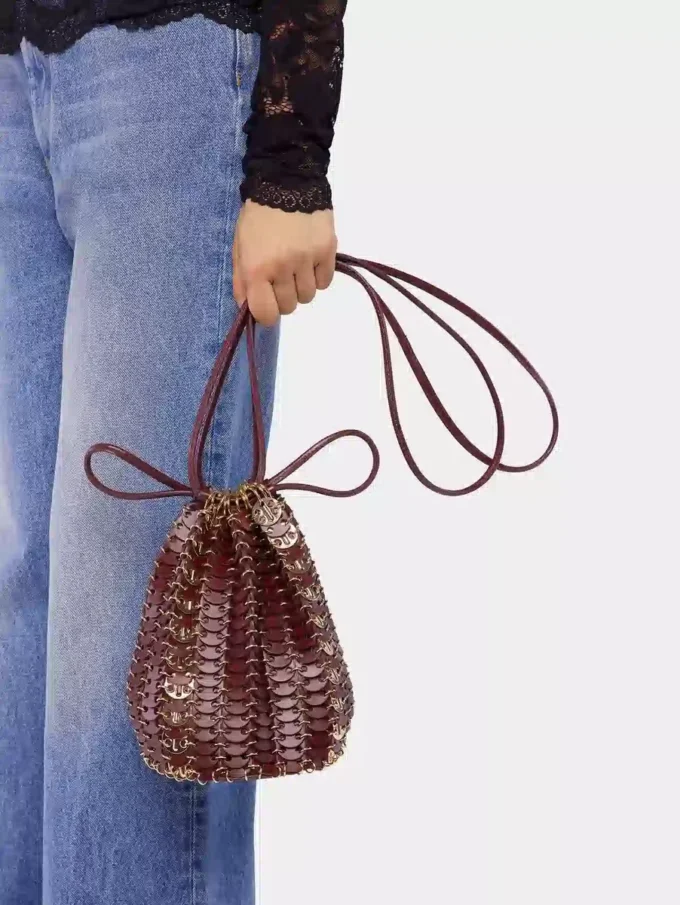 Wendbare Flip-Tasche aus Leder