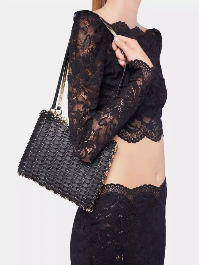 Wendbare Flip-Tasche aus Leder von 1969