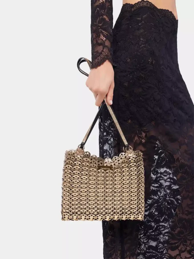 Wendbare Flip-Tasche aus Leder von 1969