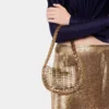 Wendbare Flip-Tasche „Moon” aus Leder