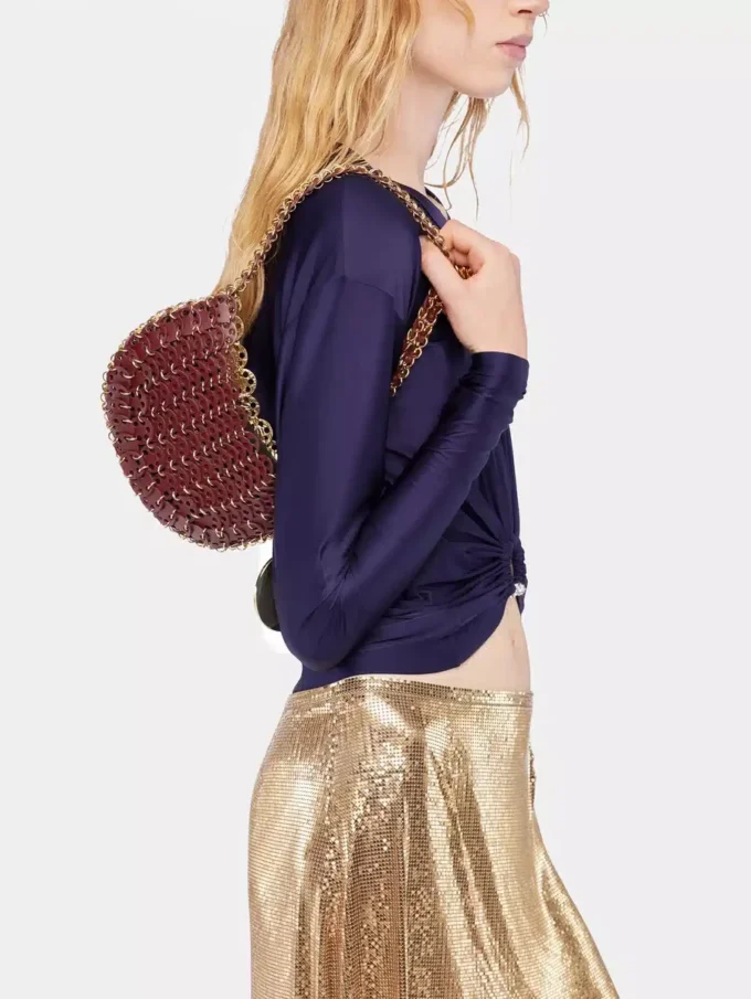 Wendbare Flip-Tasche „Moon” aus Leder