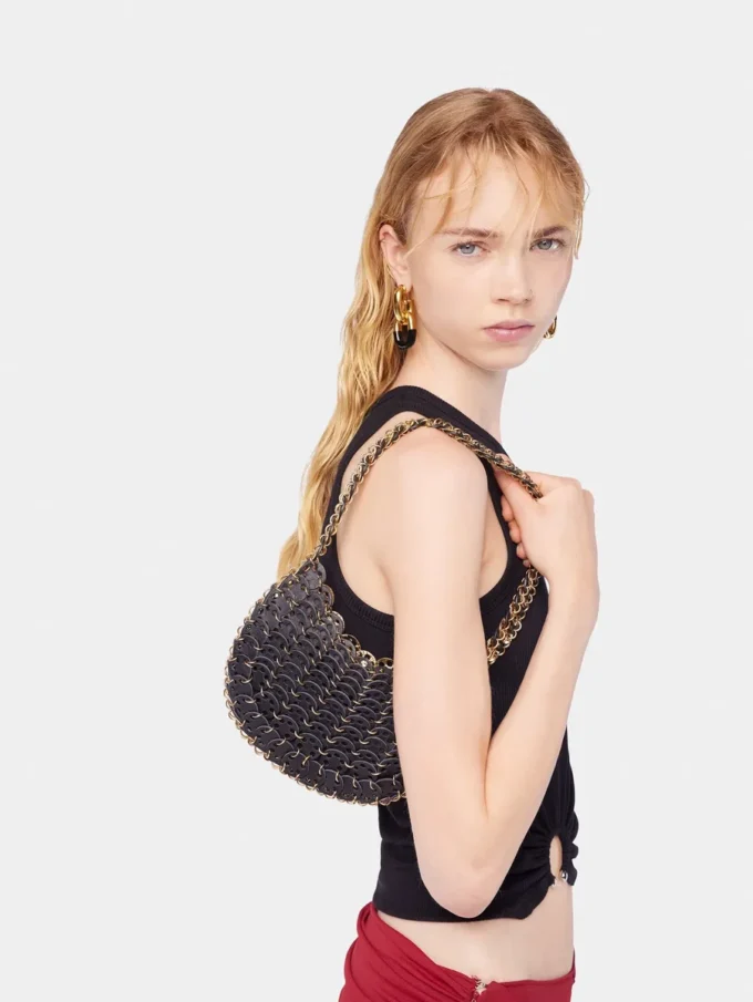Wendbare Flip-Tasche „Moon” aus Leder