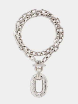 XL Link Strass-Halskette