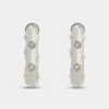 XL Link Strass-Ohrringe