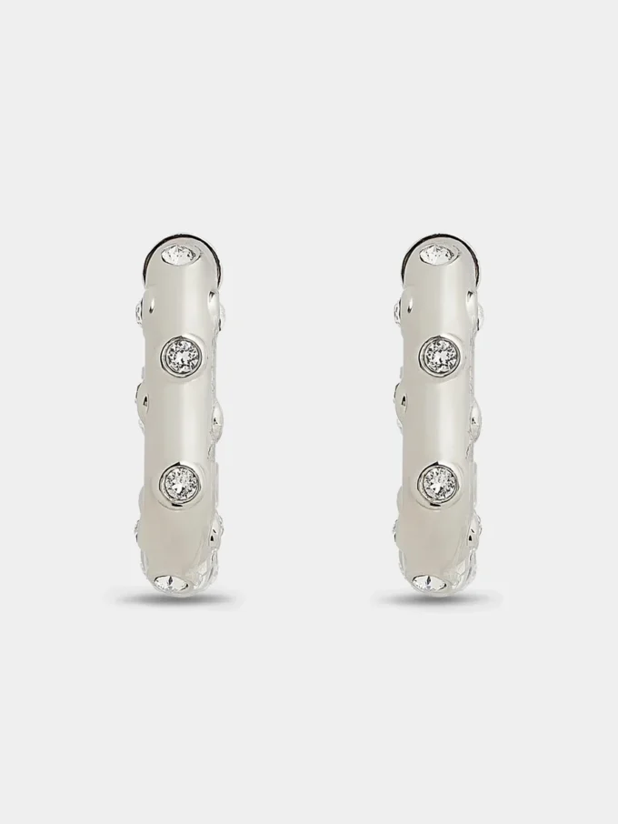 XL Link Strass-Ohrringe